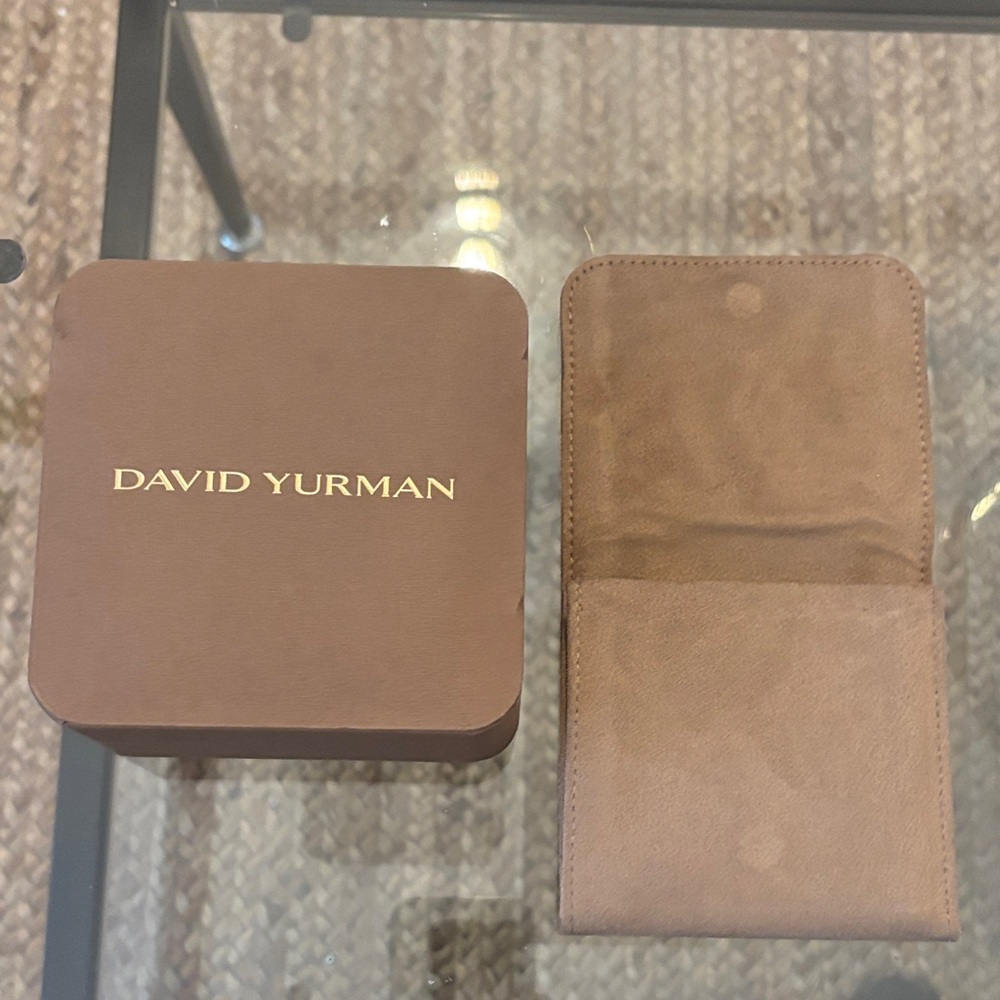 David Yurman Chocolate Brown Jewelry Box - Picture 6 of 9